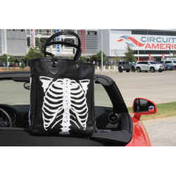 TOTE BAG - LEATHER - BONES