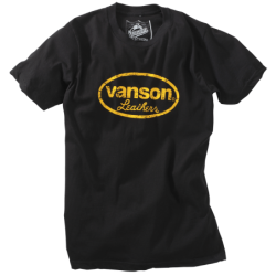 VANSON DISTRESSED OVAL TEE